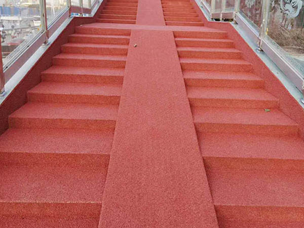 彩色路面詳細的施工步驟 彩色路面詳細的施工步驟